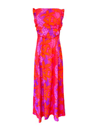 Maxi Bernice Dress in Jade's Orchids