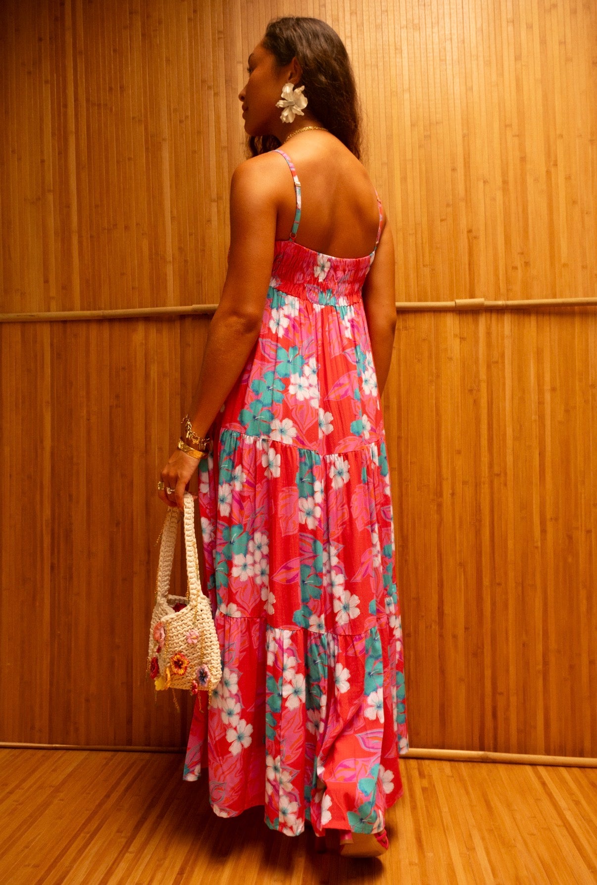Maxi Rell Dress in Island Breeze