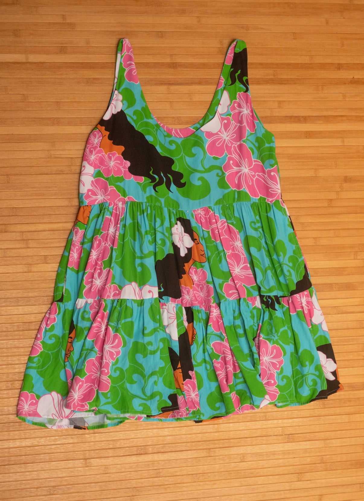 Isabella Dress in Sweet Lady-Green River
