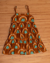 Mini Rell Dress in Hibiscus Sunset
