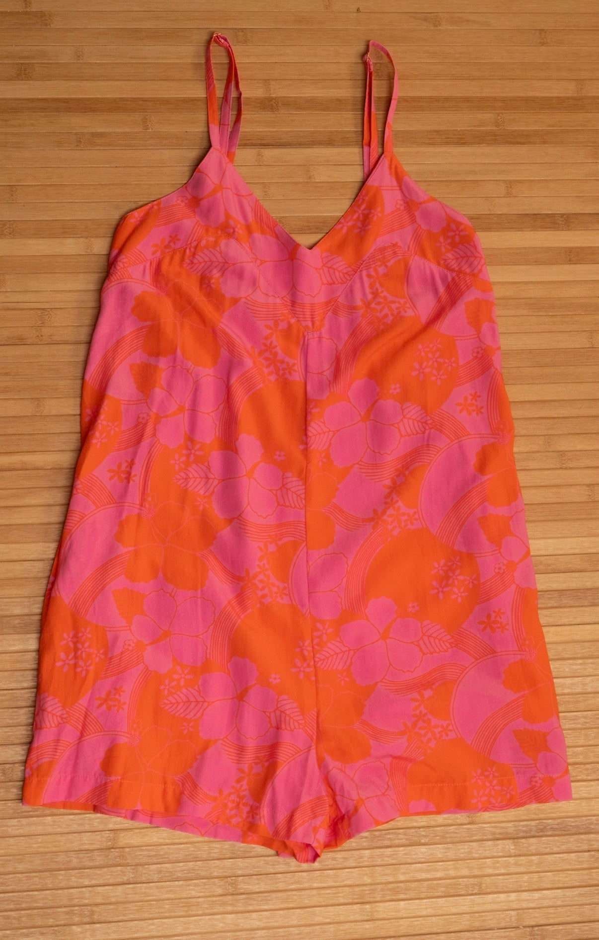 Iolani Romper in Mod Strawberry Guava