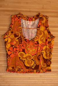Lucy Top in Psychedelic Hibiscus