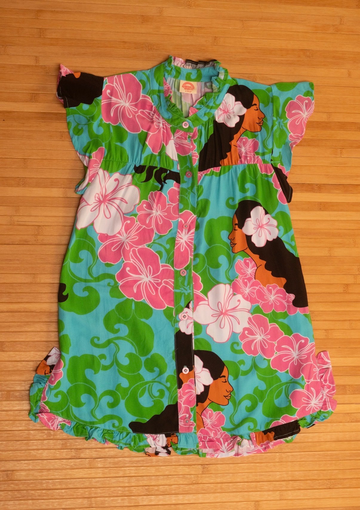 Mary Top in Sweet Lady-Green River