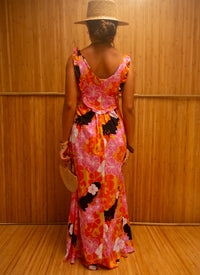 Maxi Bernice Dress in Sweet Lady-Li hing Lemon