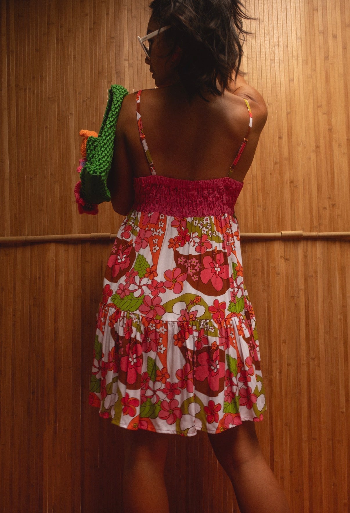 Mini Rell Dress in Pua Melia Paisley