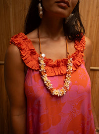 Maxi Cindy Dress in Mod Strawberry Guava