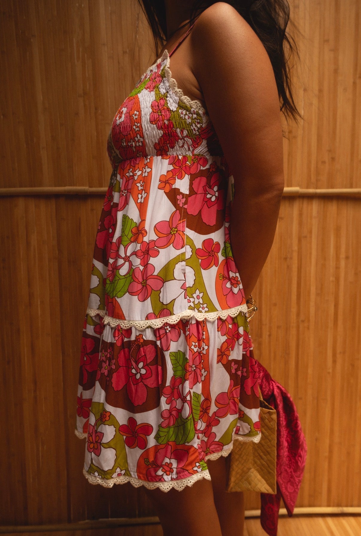 Grace Dress in Pua Melia Paisley