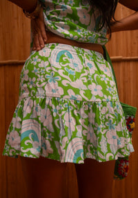 Lily Skirt in Green Dream