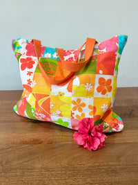 PREORDER-Reversible Beach Tote Bag-Large Size