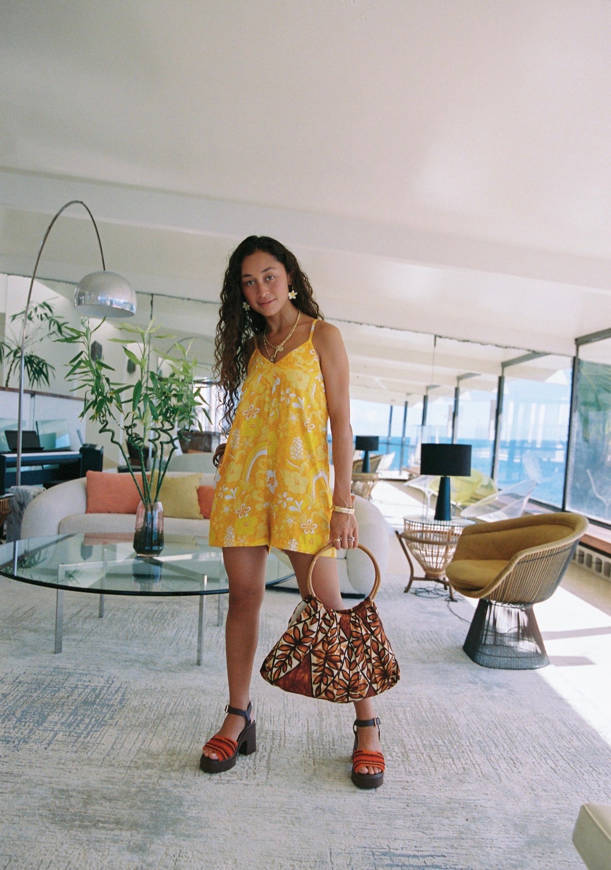 Iolani Romper in Island Vintage