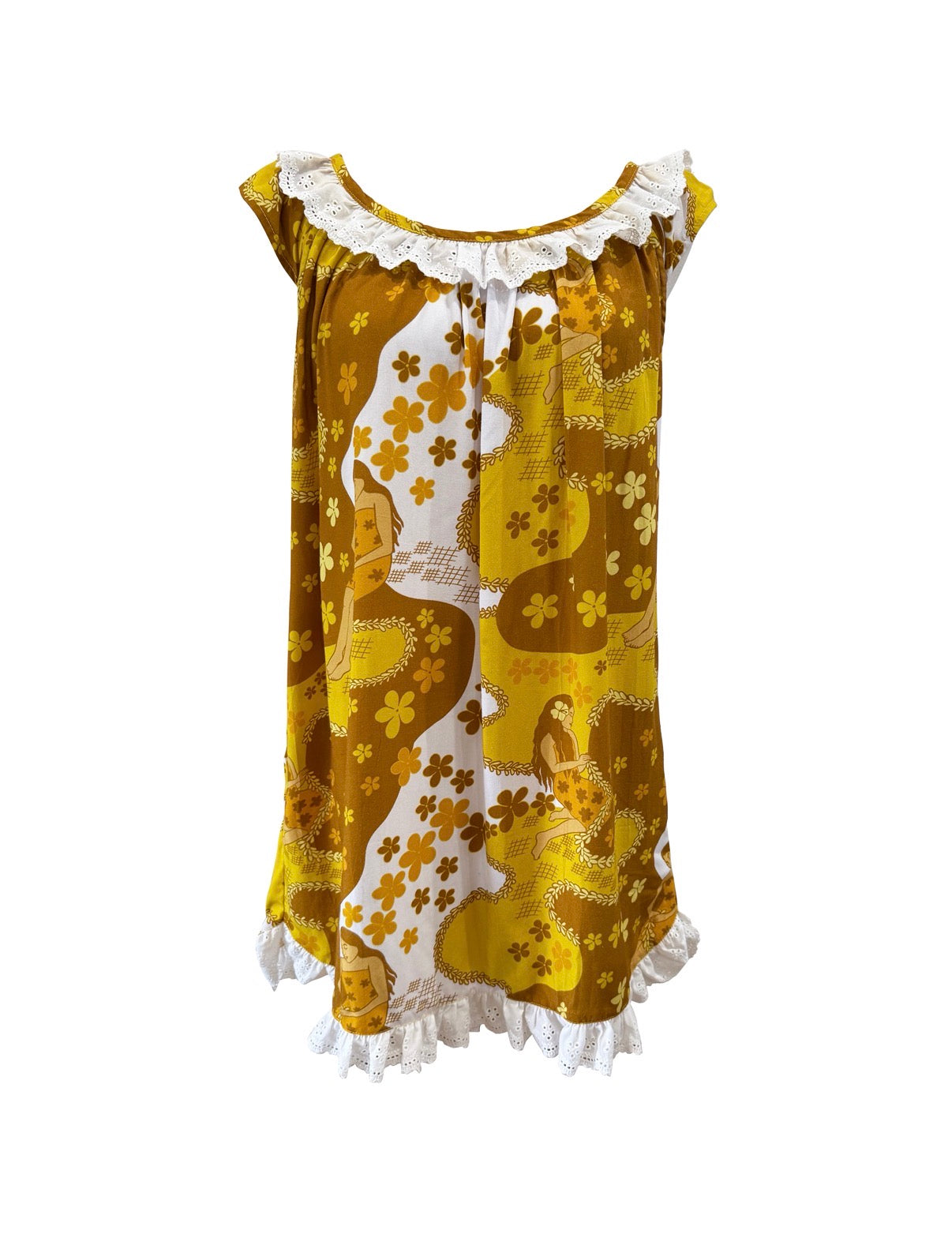 Aurora Dress in Yellow Lei Ladies
