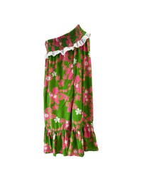 Mahina Dress in Watermelon Lei