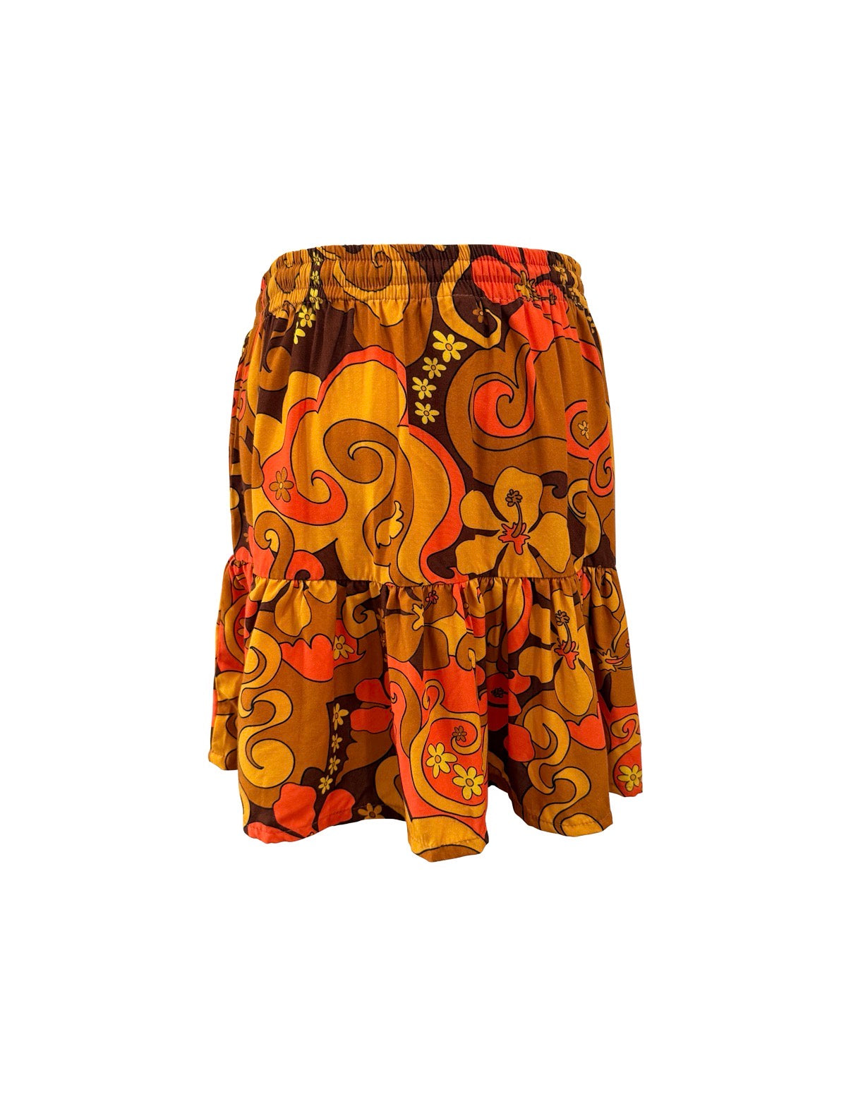 Lily Skirt in Psychedelic Hibiscus