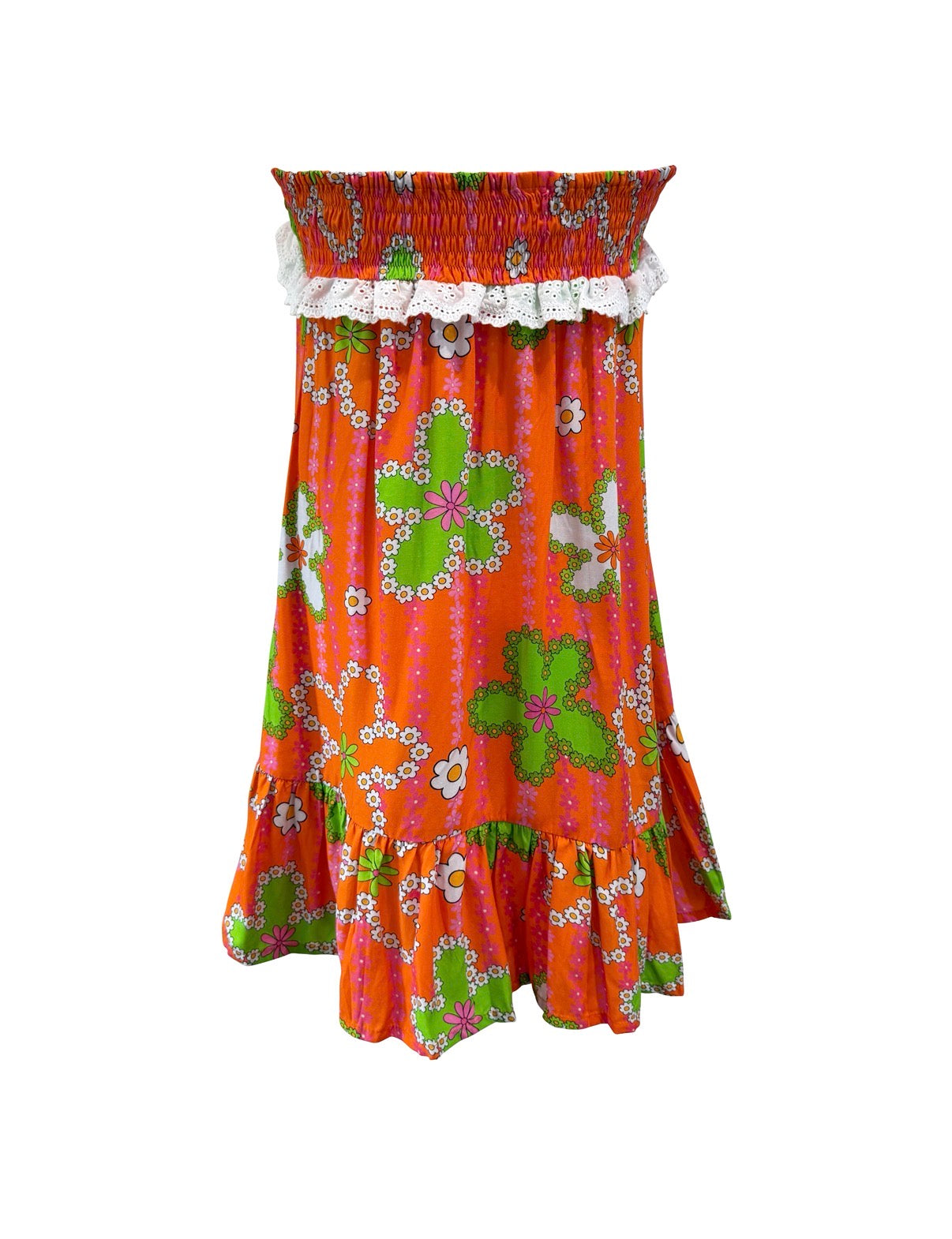 Mahina Dress in Sunset Petals