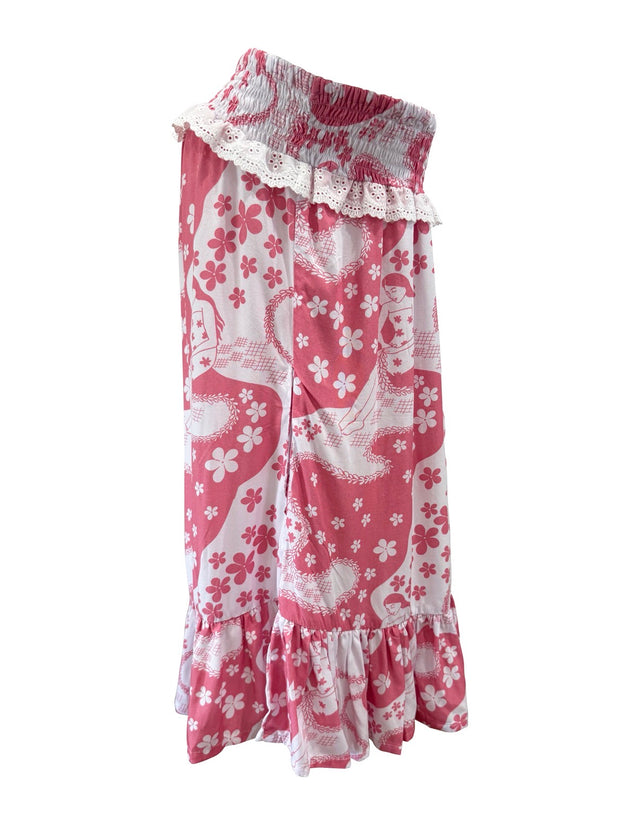 Mahina Dress in Pink Lei Ladies