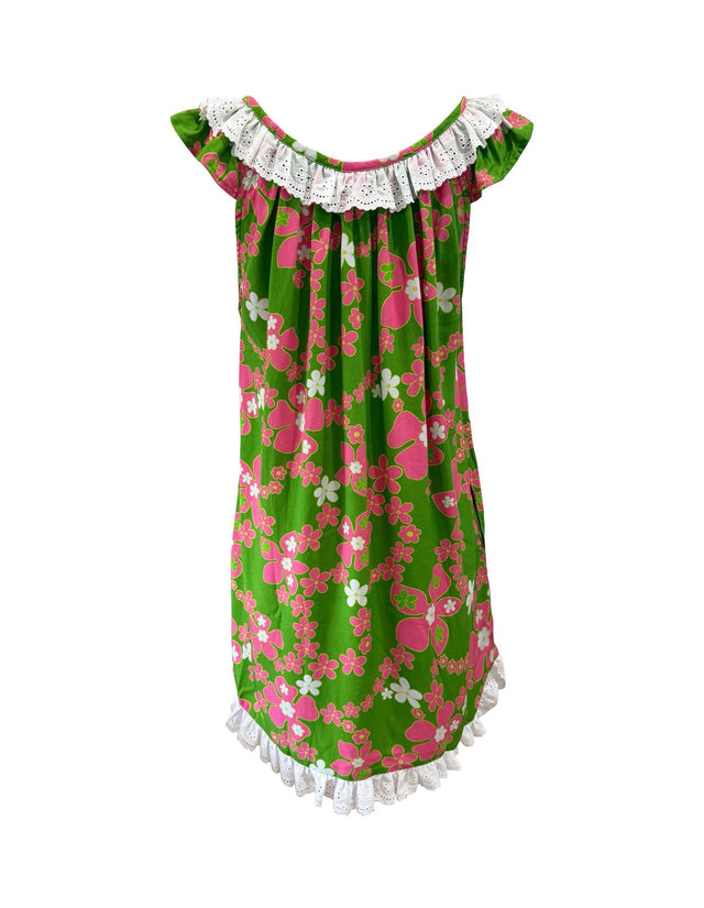 Aurora Dress in Watermelon Lei