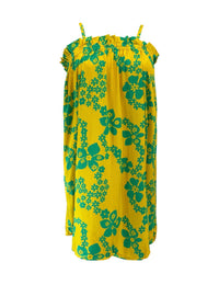 Natasha Dress in Yellow Lei Pareu