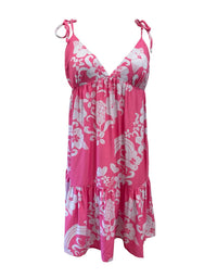 Paulette Dress in Guava Dream