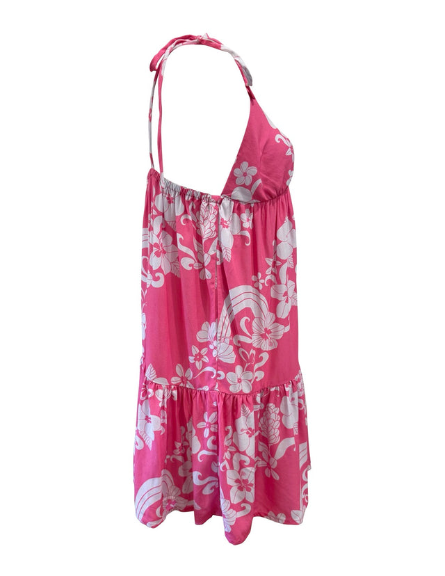 Paulette Dress in Guava Dream