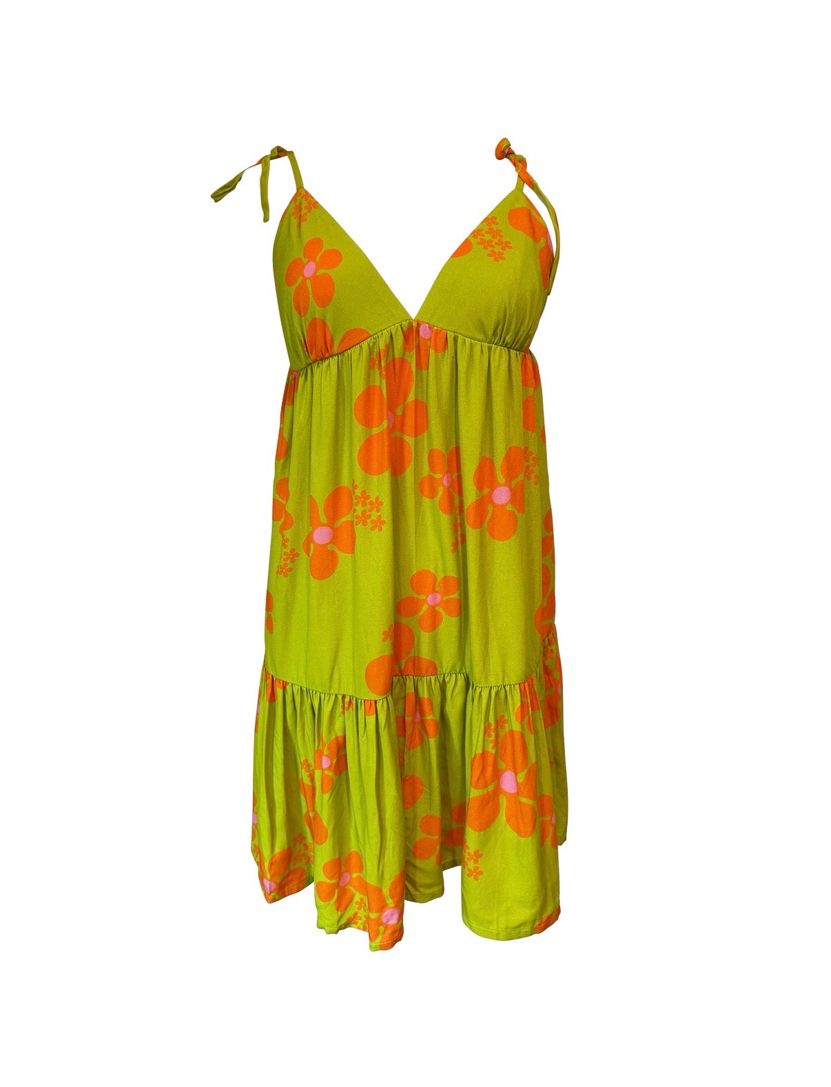 Paulette Dress in Olive Nau