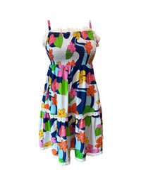 Grace Dress in Floral Stream