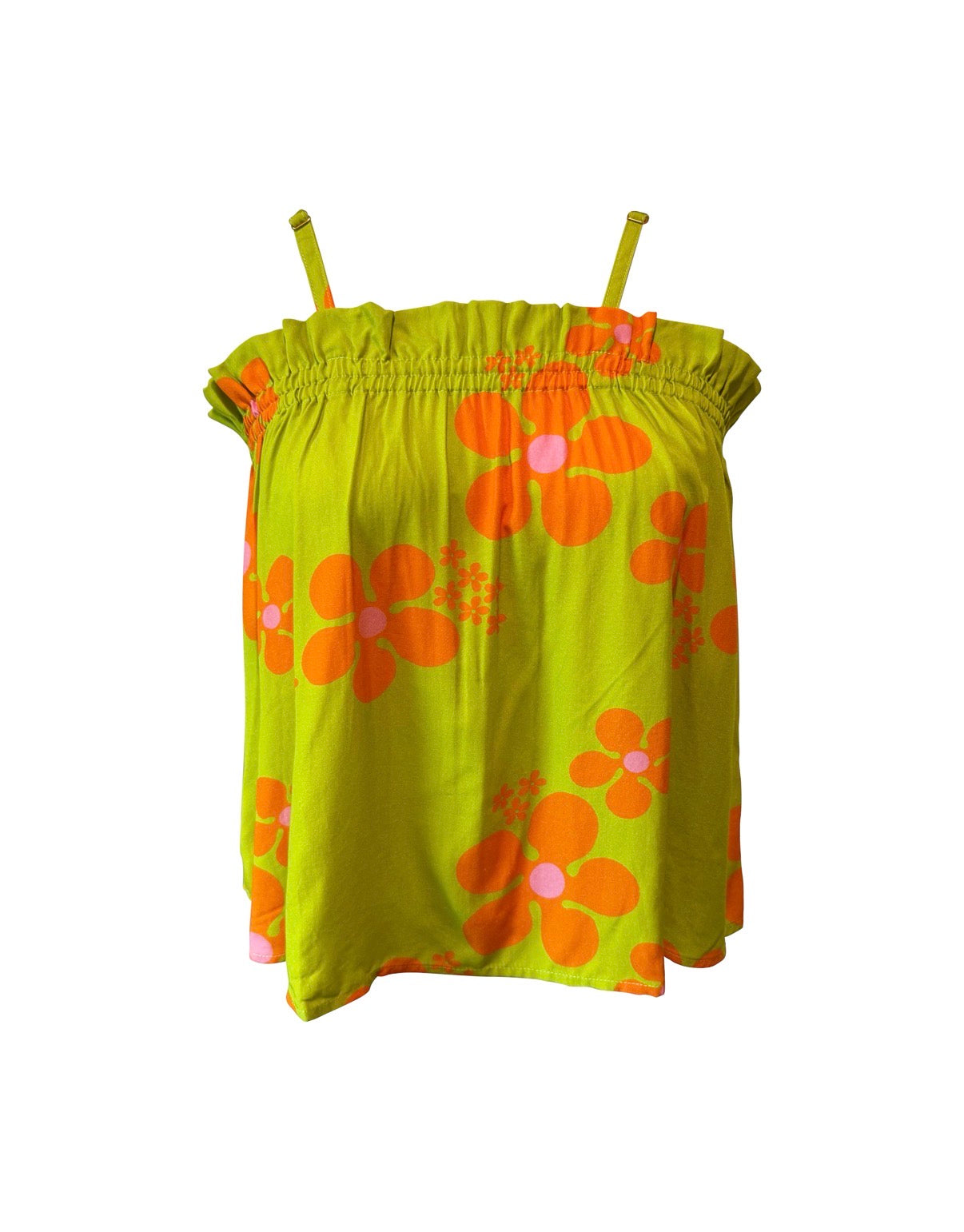 Natasha Top in Olive Nau