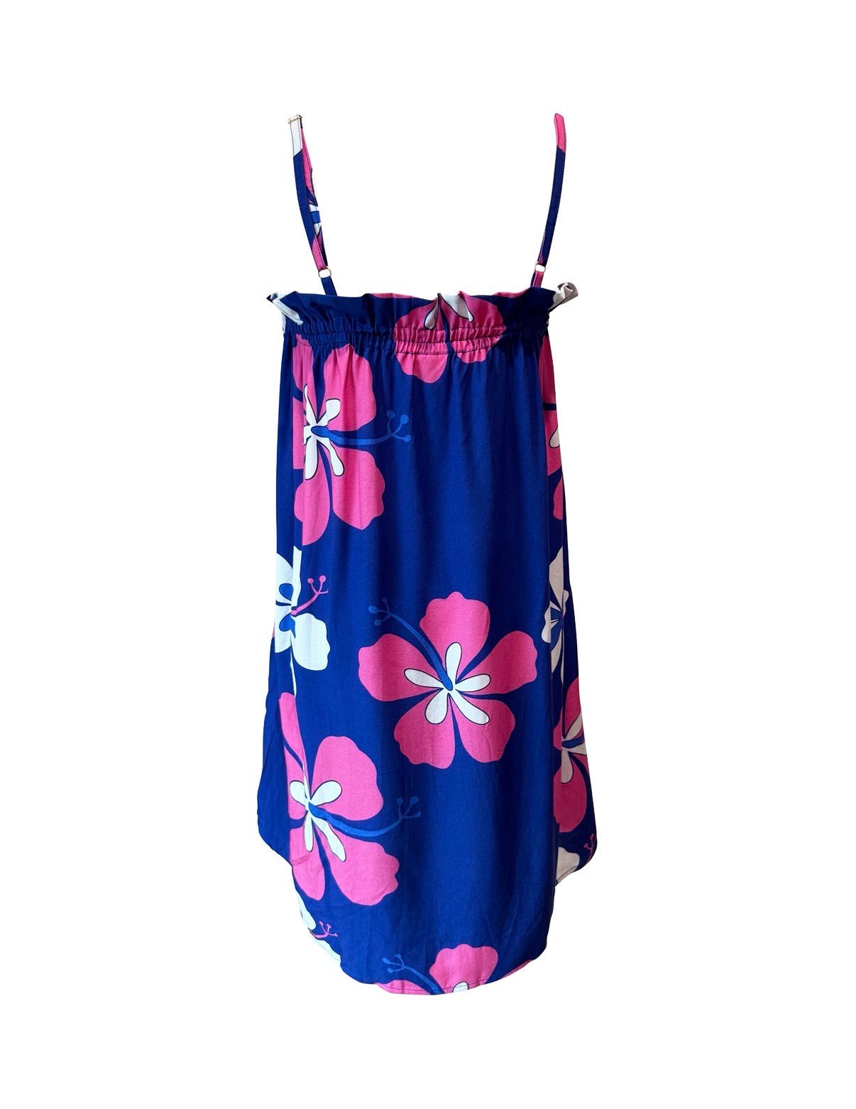 Natasha Dress in Electric Hibiscus
