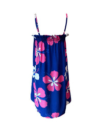 Natasha Dress in Electric Hibiscus