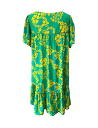 Emma Dress in Teal Lei Pareu