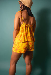 Beverly Shorts in Mango Lei