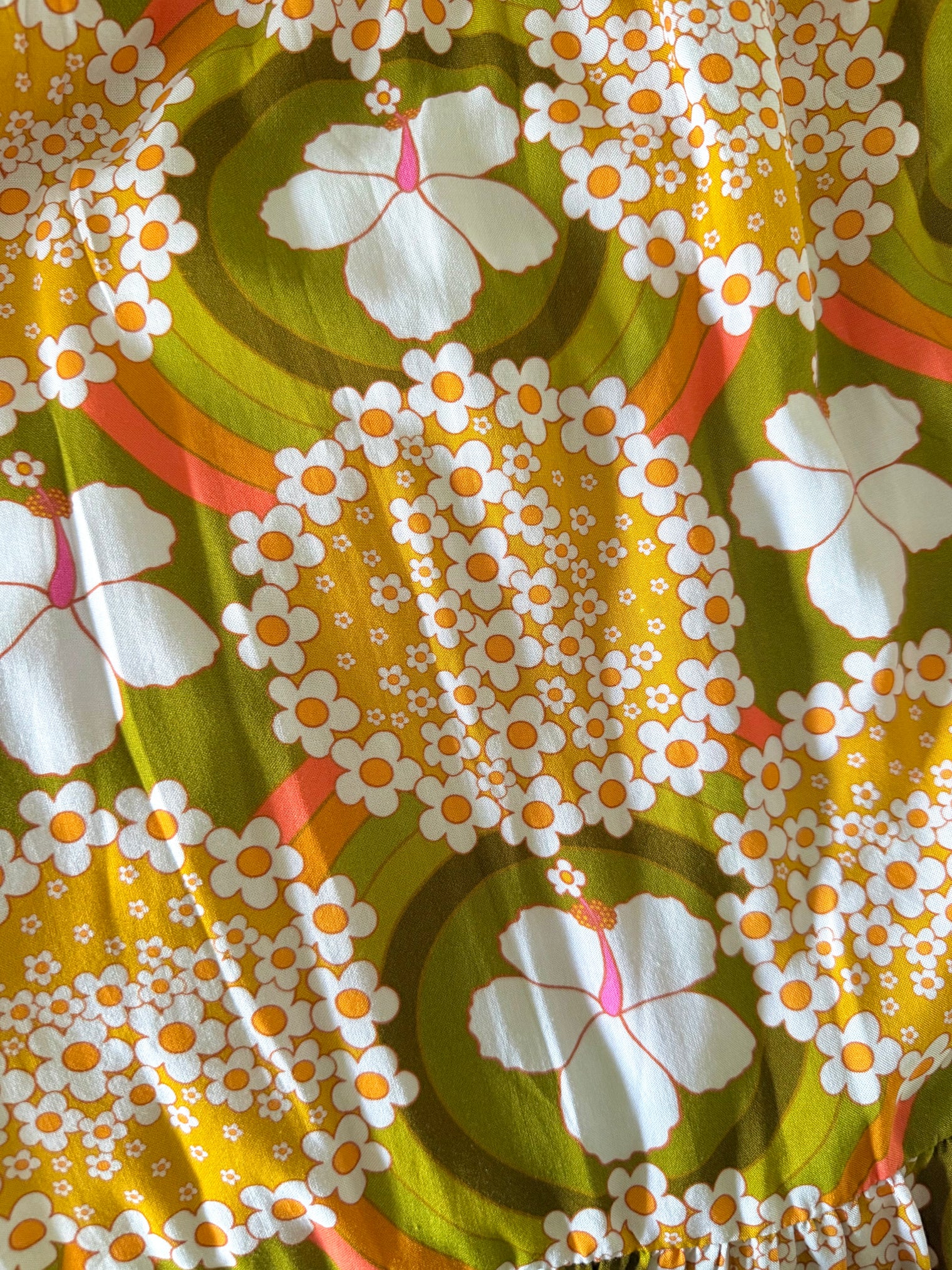 Maxi Rell Dress in Hibiscus Halo