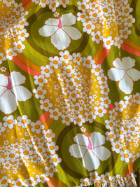 Maxi Rell Dress in Hibiscus Halo