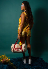 Patsy Romper in Sunshine Blooms