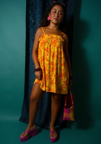 Natasha Dress in Mango Lei