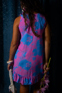 Quinn Dress in Mod Cotton Candy