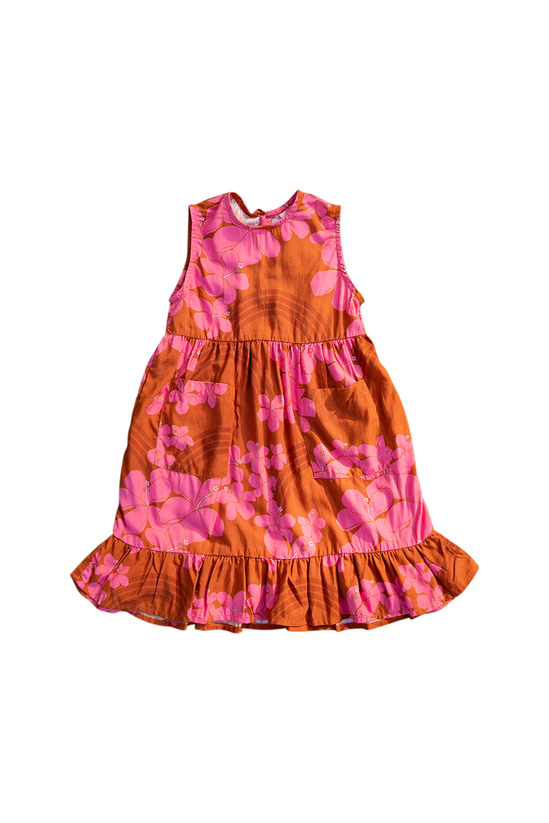 Kaliko Girlʻs Dress Pink Kokiʻo