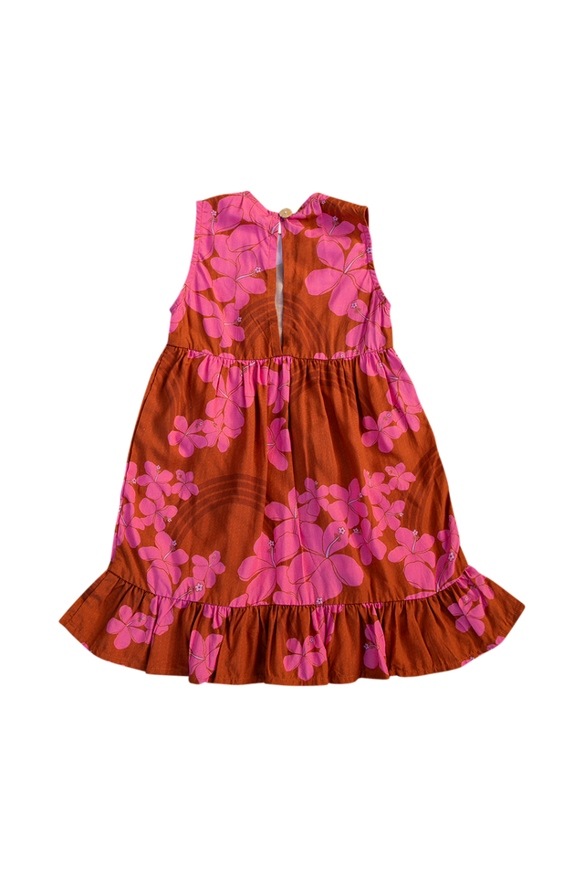 Kaliko Girlʻs Dress Pink Kokiʻo
