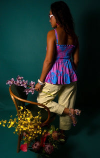 Lydia Top in Mod Cotton Candy