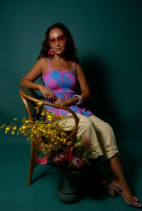 Lydia Top in Mod Cotton Candy