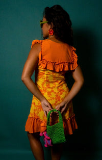 Ruth Dress in Mango Lei
