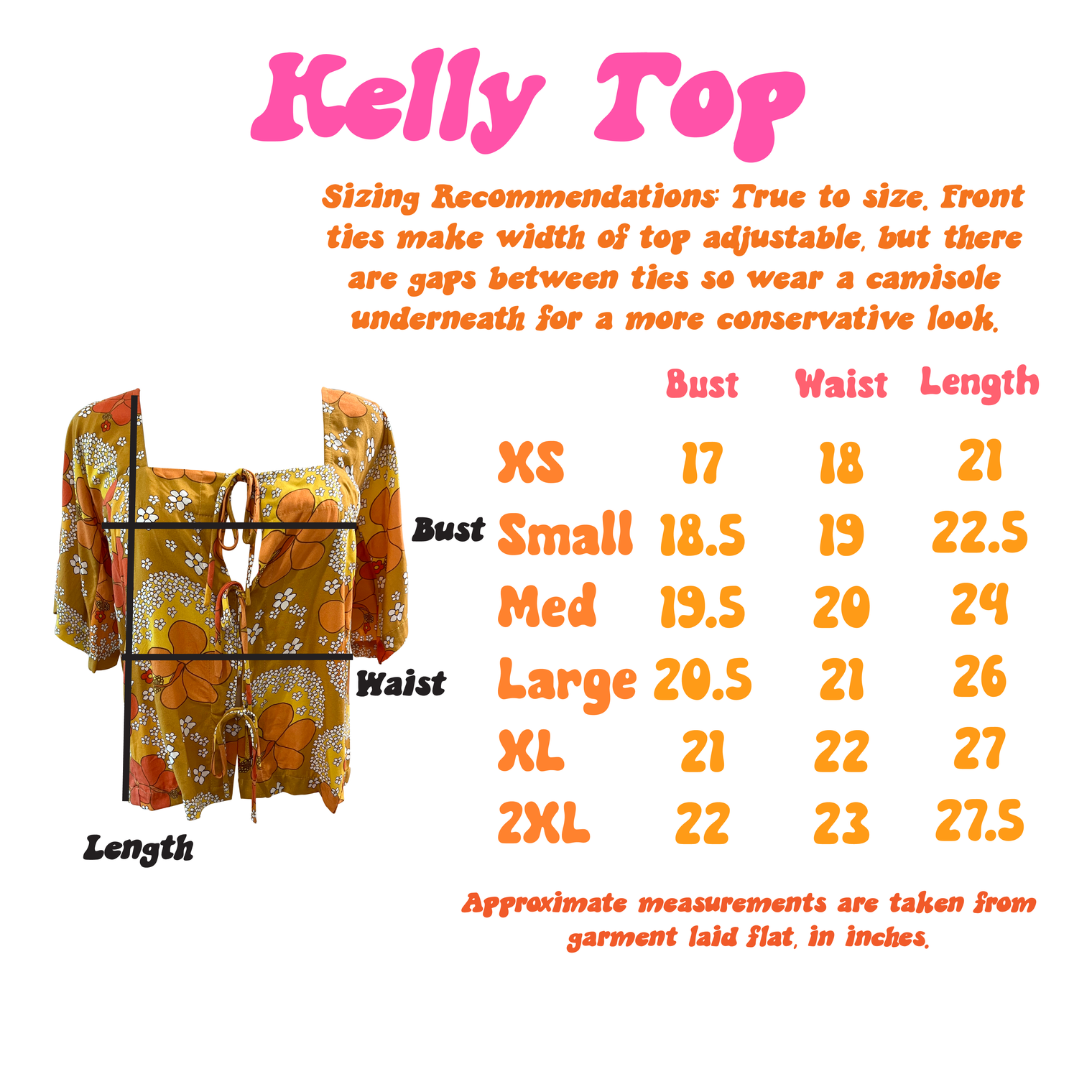 Kelly Top in Waterfall Garden