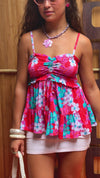 Lydia Top in Island Breeze