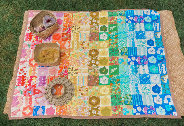 Pre-Order Ānuenue Beach Quilt