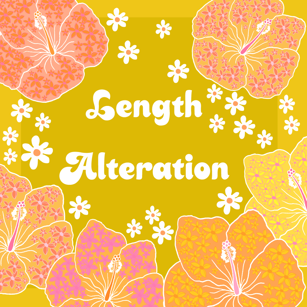 Length Alteration-Shorten Length